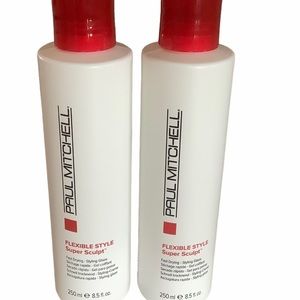 Paul Mitchel flexible style super sculpt quick drying styling glaze 8.5 oz each